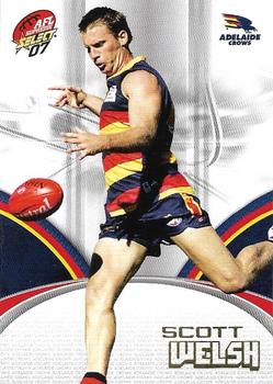 2007 Select AFL Supreme #15 Scott Welsh Front